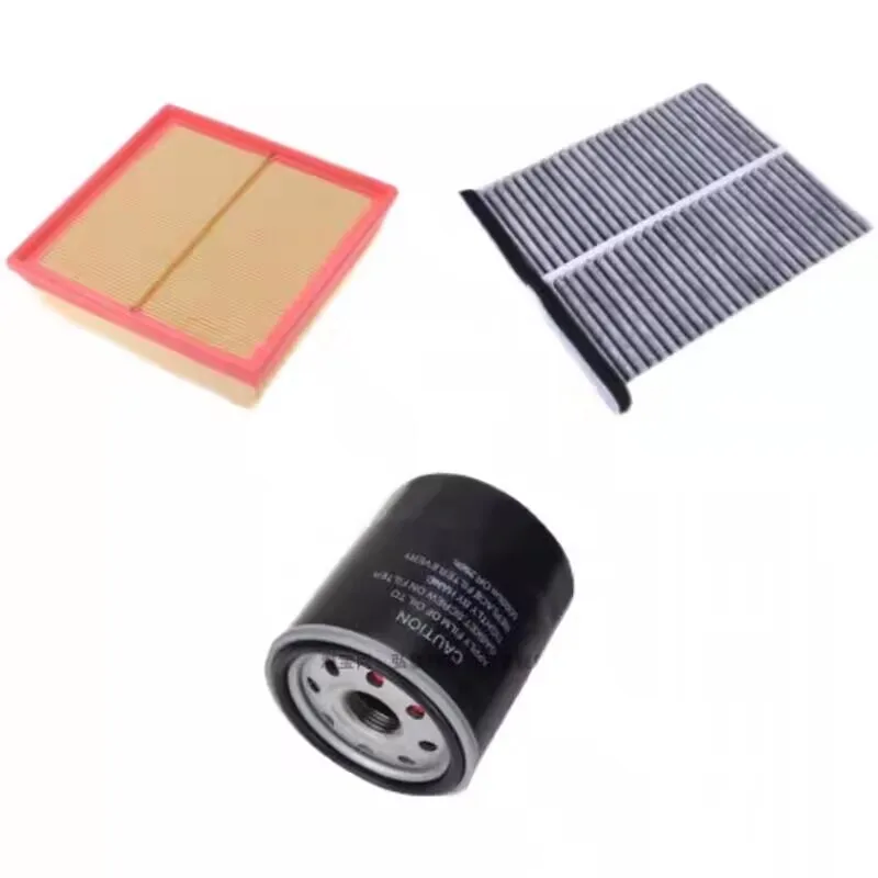 3 Pz/Set Set Filtri Per 19 Hongqi Hs5 2.0T, Besturn T99 2.0T Aria, Olio, Filtro Abitacolo