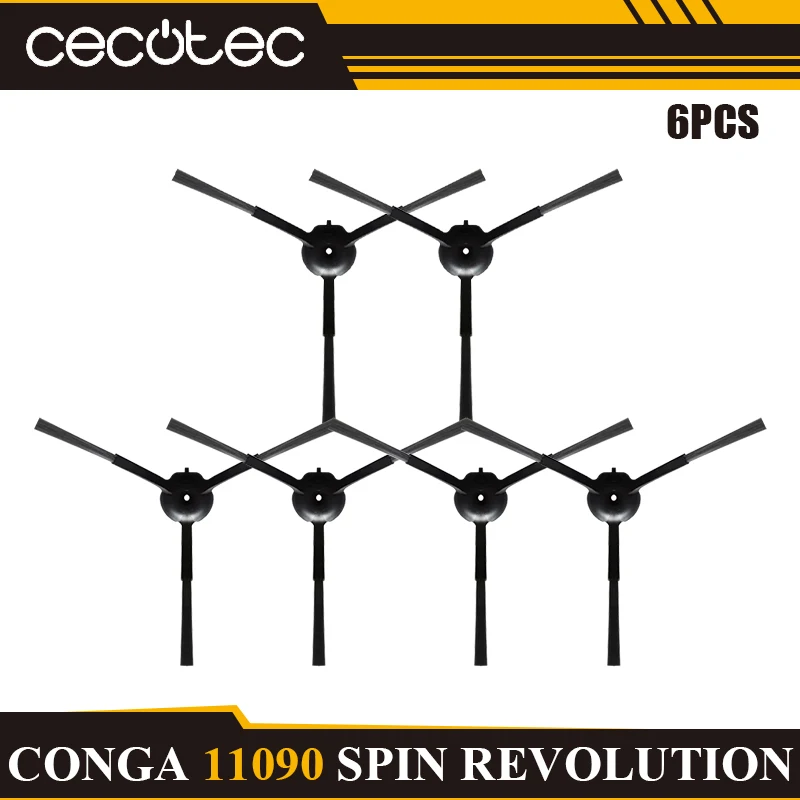 Cecotec Conga Enhanced Cleaning Kit: Main Brush, Side Brush, HEPA Filter, Mop, Dust Bag Replacement Set