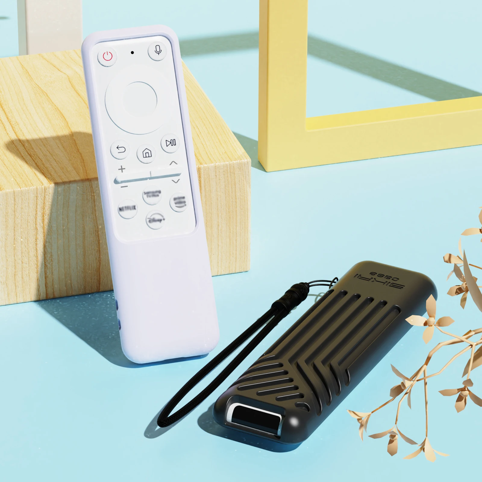 Custodia In Silicone Per Samsung Smart Tv Bp59-00149A Bp59-00149B Copertura Antipolvere Remota A Celle Solari Per Monitor Tm2261S Serie M7/M8