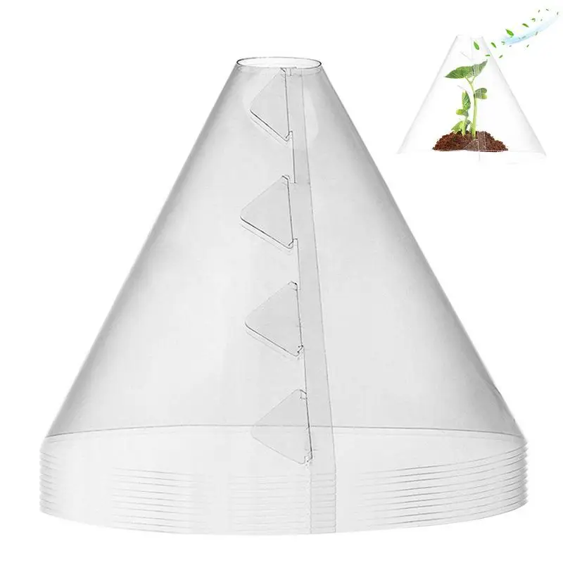 

Многоразовые садовые колокольчики для растений, универсальные садовые колокольчики и защитные чехлы с защитой от замерзания