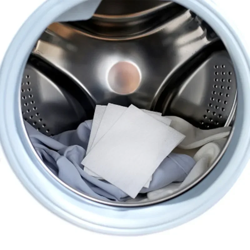 24pcs Washing Machine Use Mixed Dyeing Proof Color Absorption Sheet Anti Dyed Cloth Laundry Papers Color Catcher Grabber Cloth laundry cloth,laundry sheets,laundry color catcher sheets