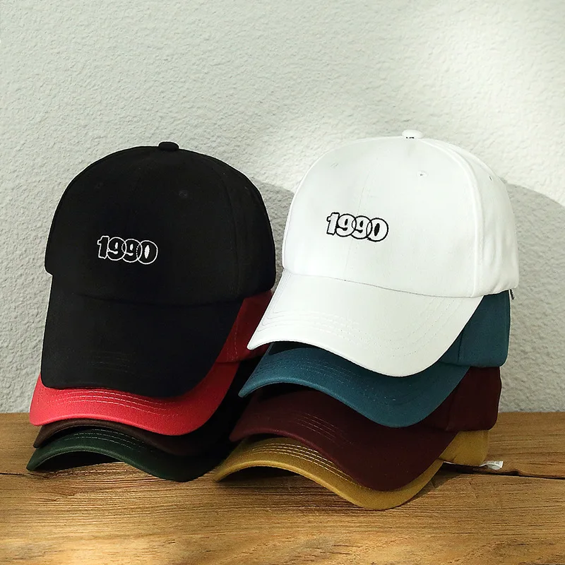 1990 Embroidery Adjustable Women Men Baseball Caps 2022 Unisex All