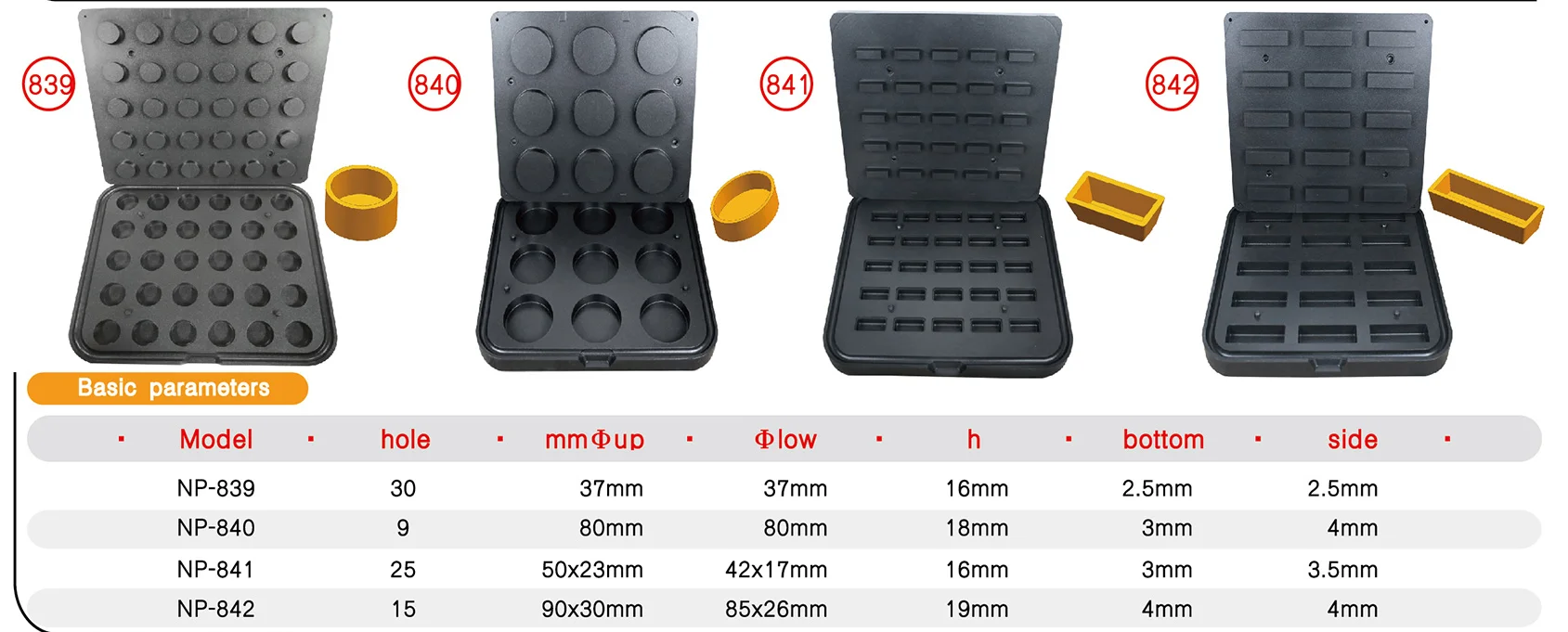 Description Picture 6 of itemSeries of Cheese Tart Mold Making Machine Commercial 30 Holes For Little Triangle Tart Egg Tartlet Machine