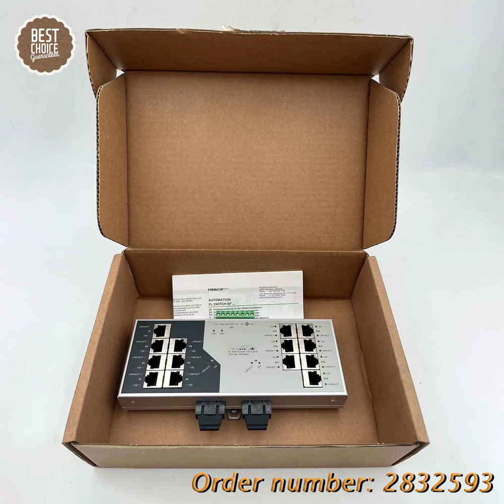 2832593 Original For Phoenix Contact 205 MM Ethernet SWITCH FL SF  