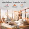 AVH10 Space Heater for Home, 1500W/750W, Fan Only Option, Digital Display with Adjustable Thermostat, Advanced Safety Features 2