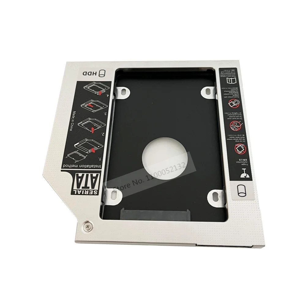 

Алюминиевый 2-й жесткий диск HDD SSD корпус оптический кронштейн SATA для Acer Aspire E5-551G E5-574 E17 E5-574G