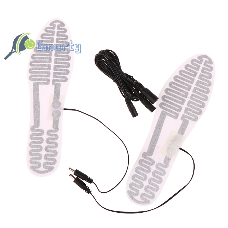 야외 스포츠 온열 깔창 발 워머 전기 난방 패드, 원적외선 난방 요소, DIY 신발 액세서리, 12V, 1 쌍