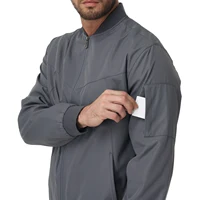 Men's Lightweight Windbreaker Jacket Causal Fashion Stylish BaseBall Coat with Side Inner Pocket for Work Golf Fishing 2