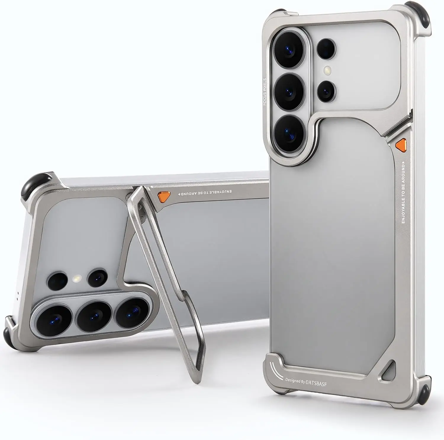 Aluminum Bumper - Slim Shockproof Minimalist Design with MagSafe Compatibility