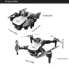 Mini Drone 4K Camera Collapsible Rechargeable Quadcopter Aircraft Toy type3 6