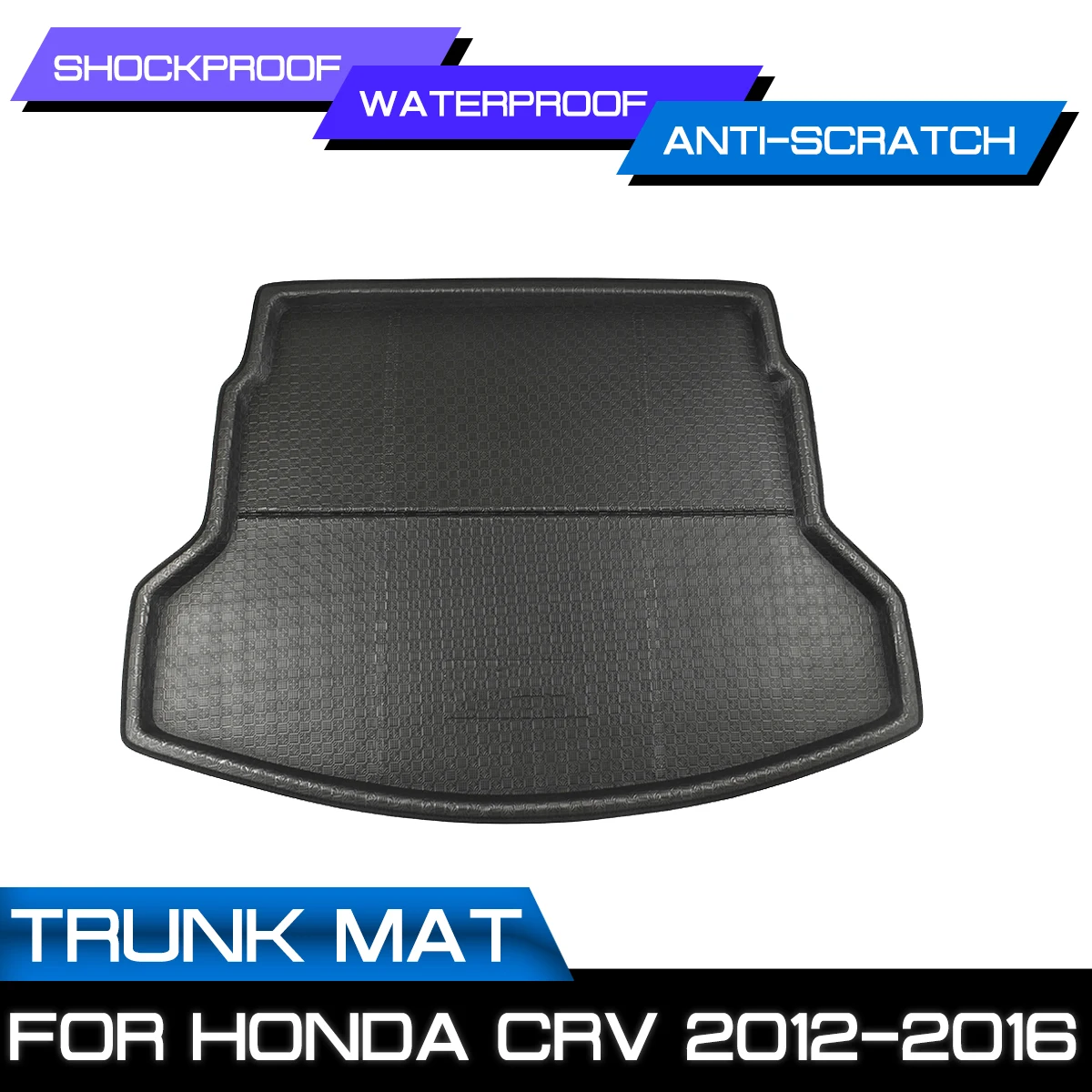 Per Honda CRV 2012 2013 2014 2015 2016 Tappetino per auto Tappeto Baule posteriore Copertura anti-fango - Image 2
