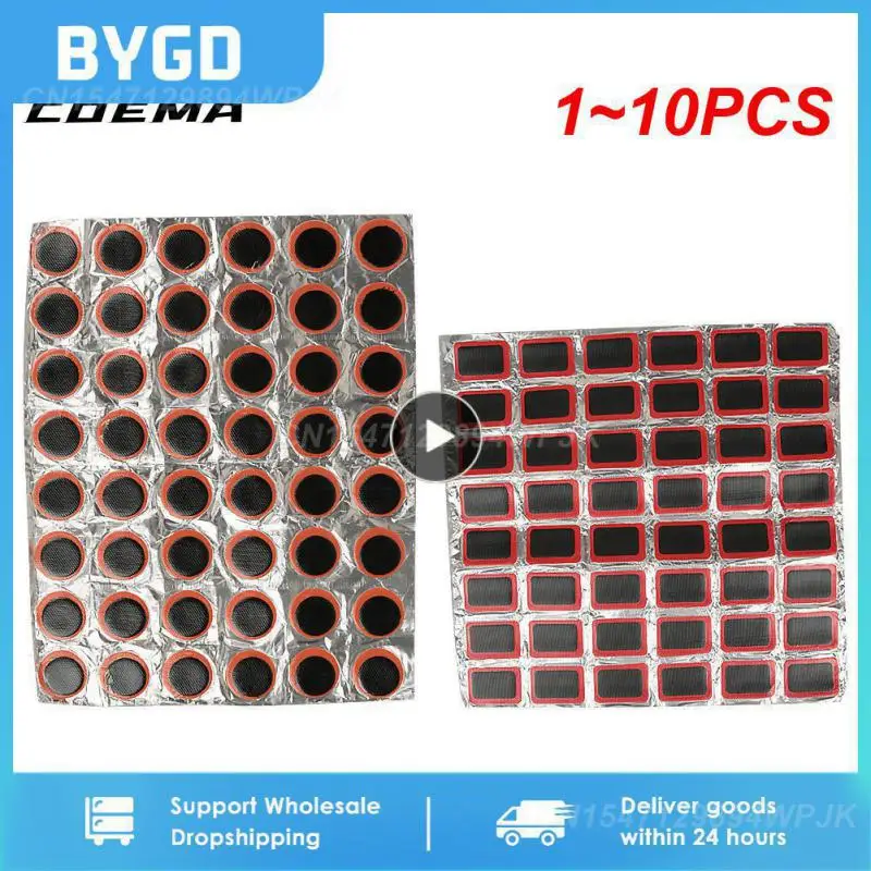 

1-10 шт., Резиновые Патчи для ремонта шин, 25 мм, 35 мм