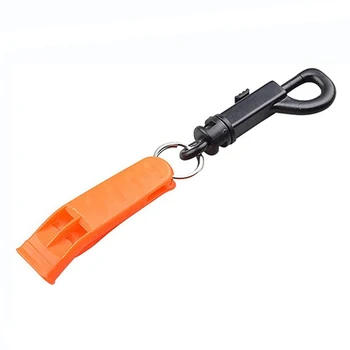 Outdoor Loudest Urgency Survival Whistles Portable Urgency Whistle With Clip Essential Life-Saving Gear For Kayak Life Vest 4
