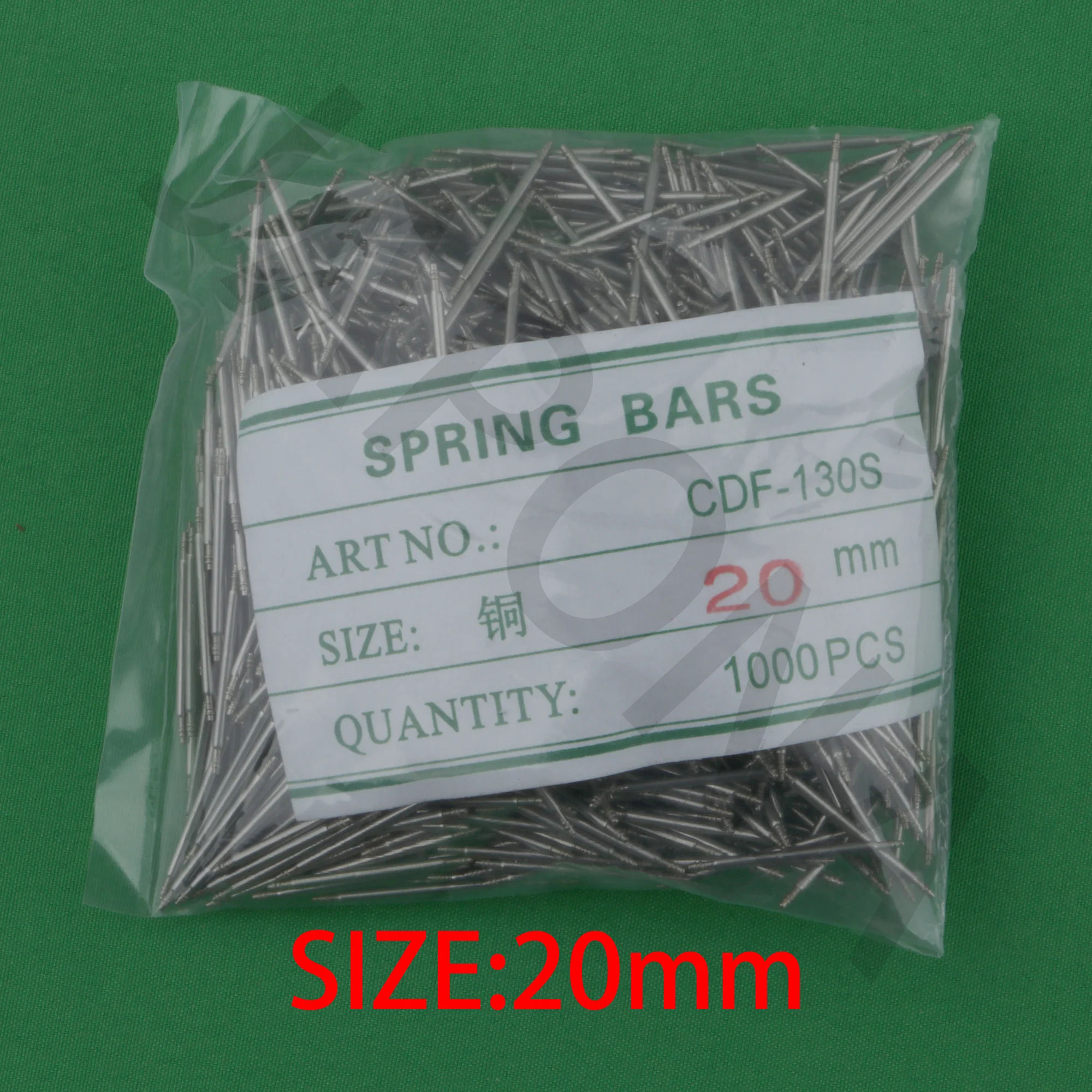 Versatile Watch Spring Bar Tool Set - 1000PCS Assorted Sizes