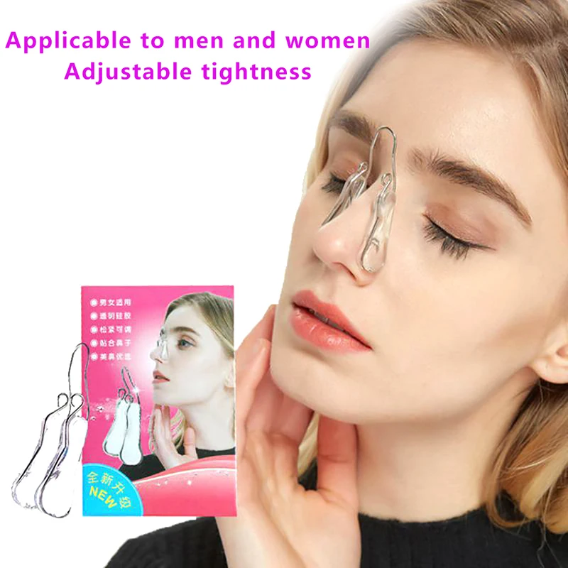 1PC Nose Up Lifting Shaping Shaper Orthotics Clip Beauty Nose Slimming Massager Straightening Clips Tool Nose Up Clip Corrector 5