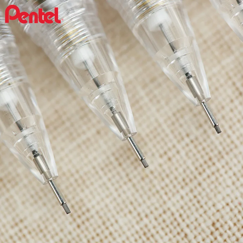 1ks japonec  pentel PD 105T/107T techniclick strana tisk push-out mechanická tužky 0.5/0.7mm papírnictví škola psaní zásoby