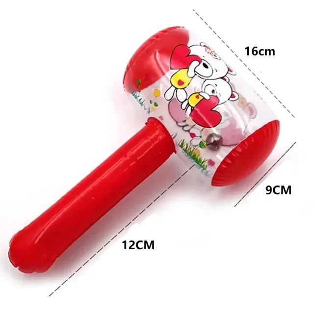 Marteau gonflable avec cloche, 3 pièces, marteau à Air, jouets pour bébés enfants, cadeaux de fête, jouet gonflable pour piscine, jouet de fête sur la plage 6