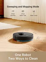 Dreame D9 Max Robô aspirador e esfregão 2 em 1, navegação LiDAR, 4000Pa, tempo de execução de 180 minutos, compatível com Alexa, 110-240V - Imagem 2