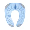Travel On A Toilet Seat Non-Slip Suction Cups  Folding Travel Potty Seat Portable For Fits Round Oval Toilets Tourist Carry-On 3