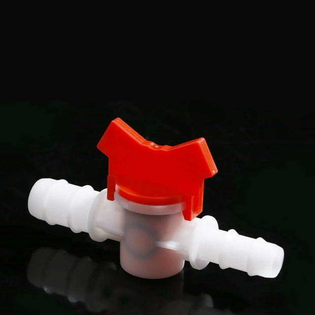 1Db 4/6/8/10/12/10/20 Mm -Es Tömlő Kétirányú Műanyag Gömbszelep -Akvárium Kerti Mikro Öntözés Reduktja A Gyors Dugó Csatlakozó Szerszámát - Image 4
