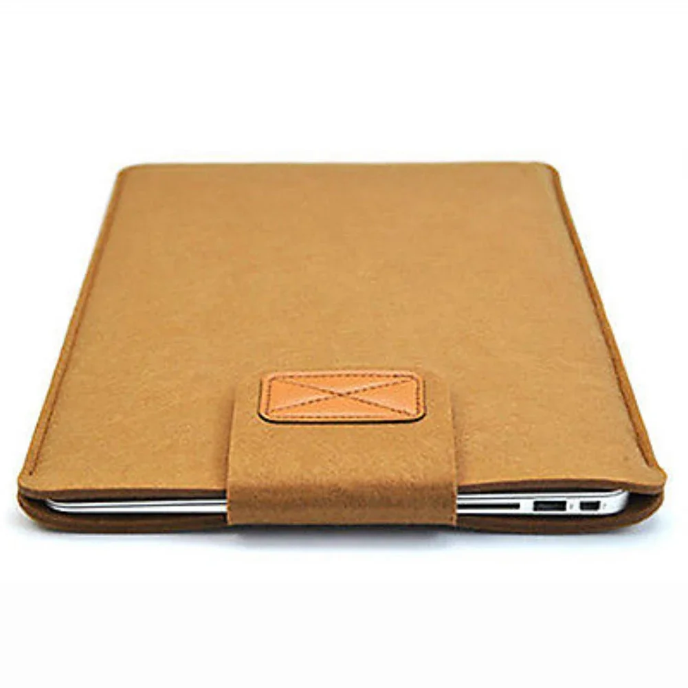 Solid Color Felt Slim Sleeve for MacBook Air/Pro 11/13/15 Inch Tablet Case & Storage Bag