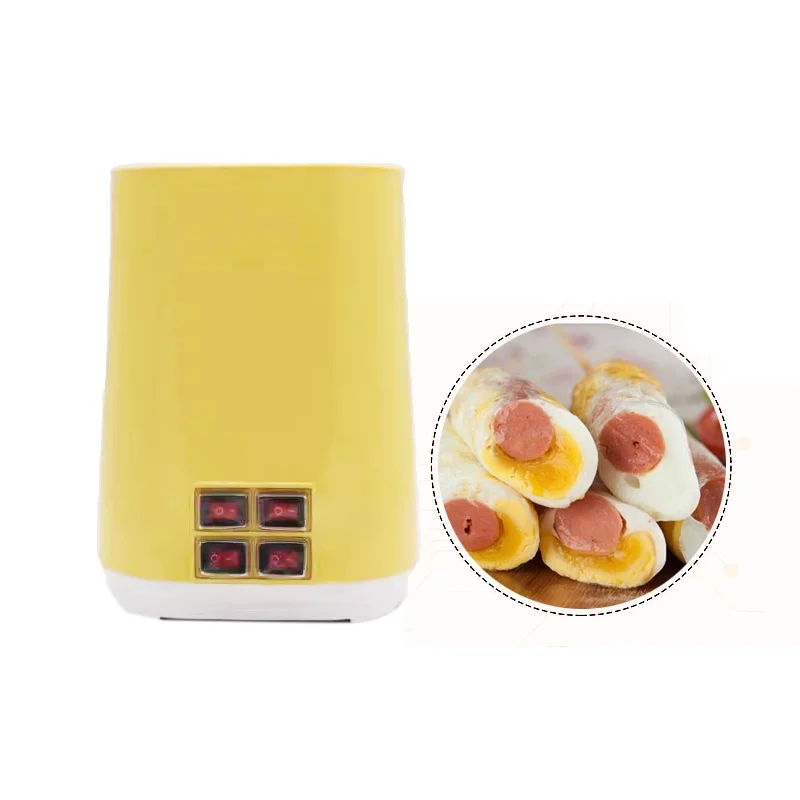 Automatic Rising Electric Egg Roll Maker Roller Cooker 4 Egg