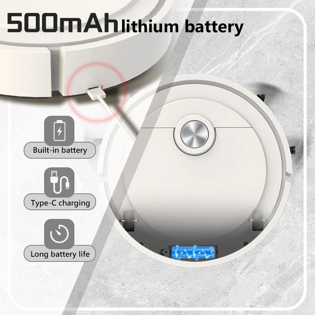 Xiaomi Smart Sweeping Robot, 3-in-1 Automatic Vacuum Cleaner, 6000Pa Suction 3