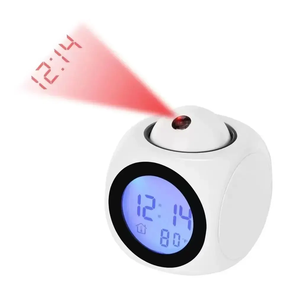 Projection Alarm Clock with Temperature 4