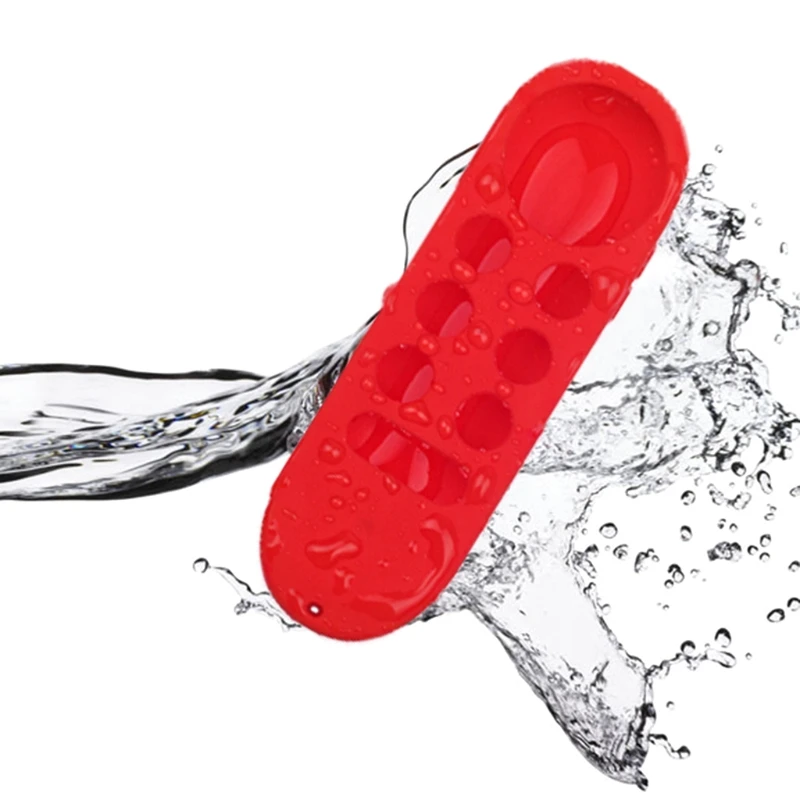 Silicone Remote Case Silicone Remote Sleeve Silicone Remote Cover Silicone Case Protector Remote Controller Cover Silicone Case for Chromecast for -Google TV Voice Remote Shockproof Protective Cover Chromecast Voice Remote
