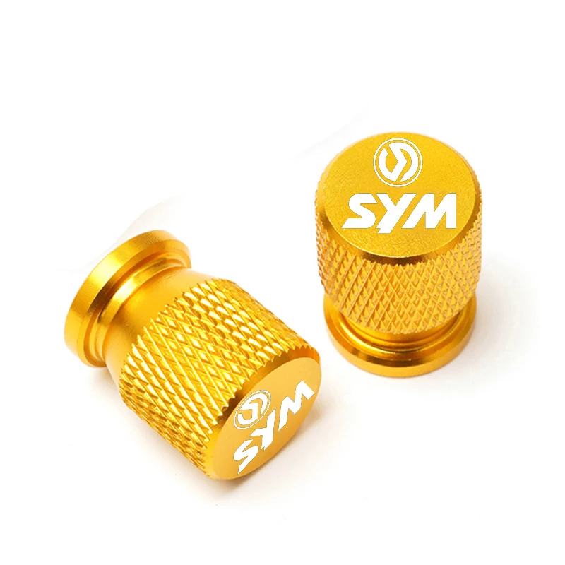 Wheel Tire Valve Stem Caps Airtight Covers For SYM 150 125 GTS CRUISYM 180 300 300i MAXSYM 400 600 JOYMAX Z 250 300 Accessories