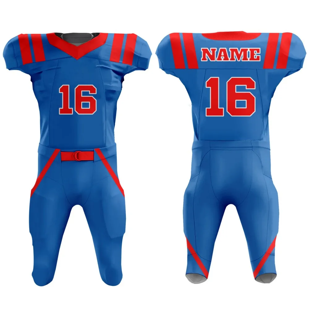 Tradition Football Jerseys and Pants for Mens V-neck T-shirts Pants School Team Training Uniforms