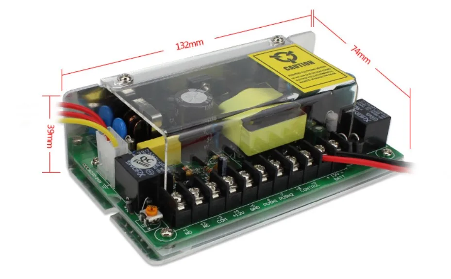 Door Access Control System Switch Power Supply DC12V 5A 50W AC 110~240V Door Access Control Power Supply - 2