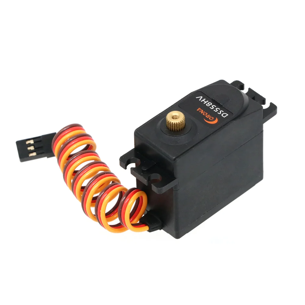 1/2/4pcs Corona DS558HV DS-558HV 6-7.4V 14kg Metal Gear Standard Digital Servo For RC Airplane Helicopter Car Robot Toys Parts