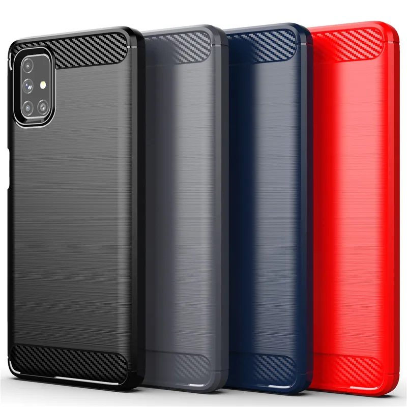 For Samsung Galaxy M51 Case For Samsung M51 A12 A42 A32 S21 S20 FE Cover Shockproof Silicone Protective Bumper For Samsung M51 — view 6