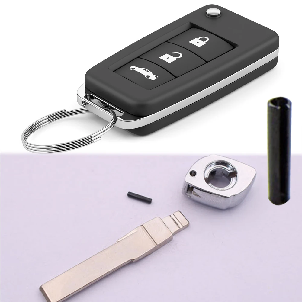 

100 Pieces High Quality Car Key Blade Fixing Bolt Car Key Embryo Clinic Remote Control Key Clinic With Strong Steel Metal