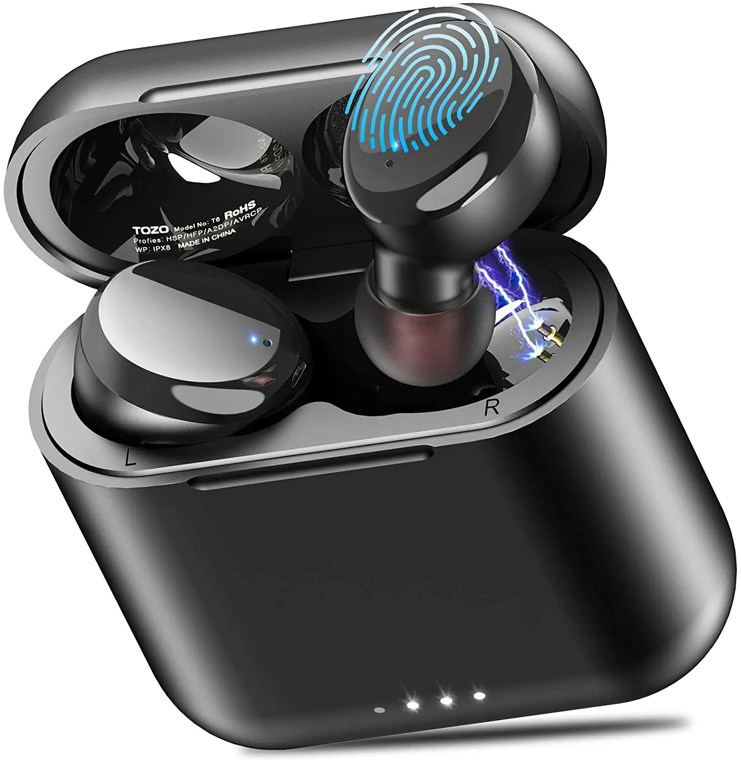 TOZO T6 True Wireless Earbuds ，Bluetooth Headphones Touch