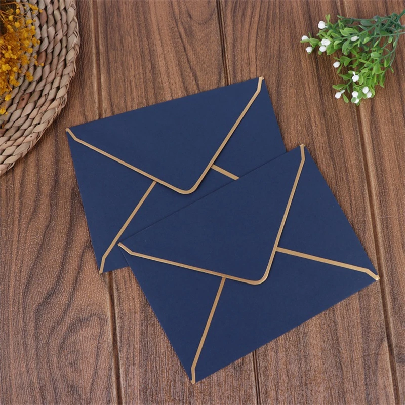 7 x 5 Inches Envelopes Solid Color Envelopes Cash Office Writing Stationary Supplies for Business Budgeting