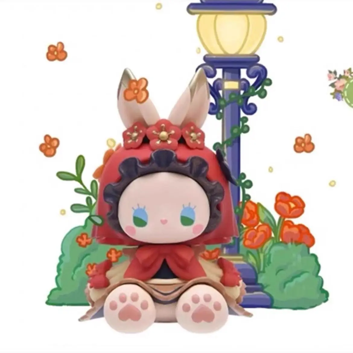 Caja sorpresa de Emma, serie de citas en el jardín del bosque secreto, linda figura de anime, modelo kawaii, caja misteriosa, decoración de escritorio, juguetes, regalo de cumpleaños