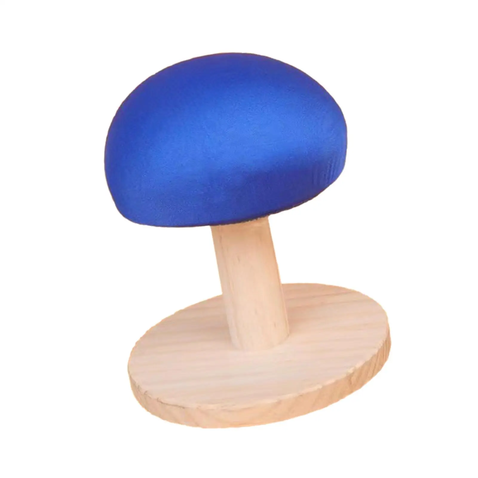 Round Ironing Stool Wooden Ironing Board for Collars Household Accessories