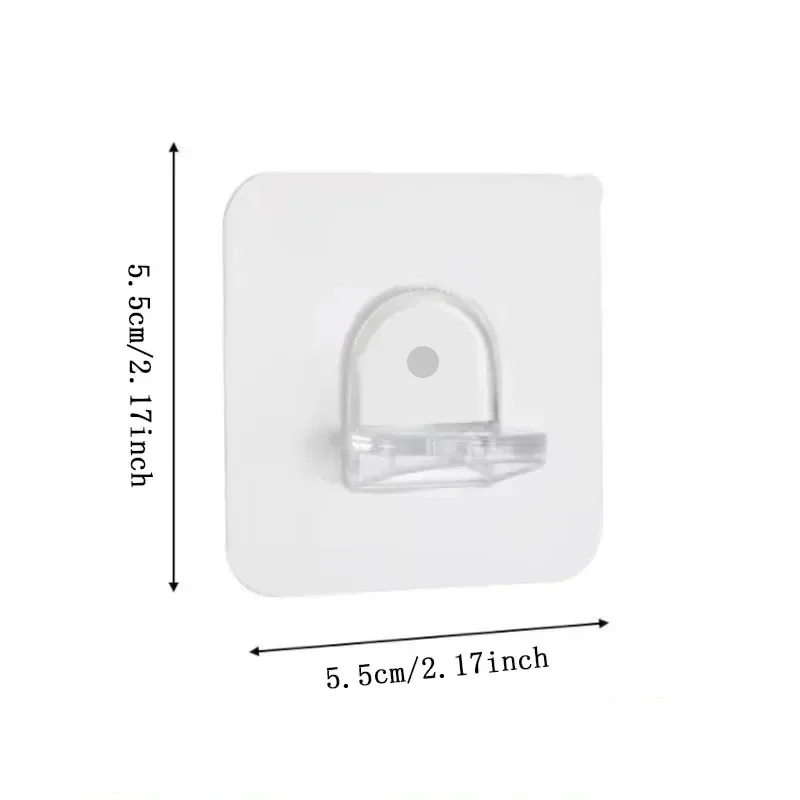10pcs Adhesive Shelf Support Pegs Shelf Support Adhesive Pegs Closet Cabinet Clips Wall Hangers Strong Holders