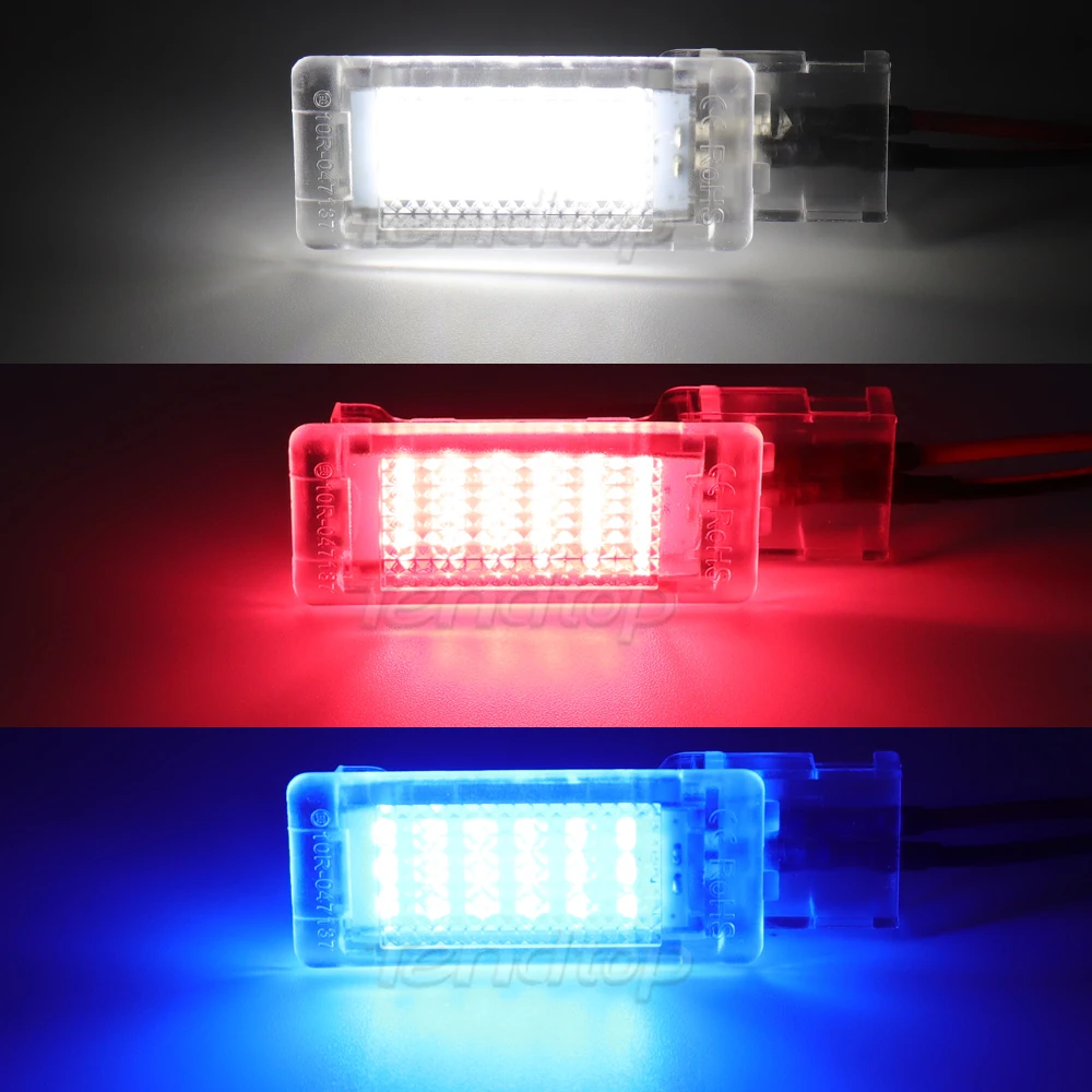 รูปสินค้า โคมไฟ LED ตกแต่งภายในรถ 2 ชิ้น