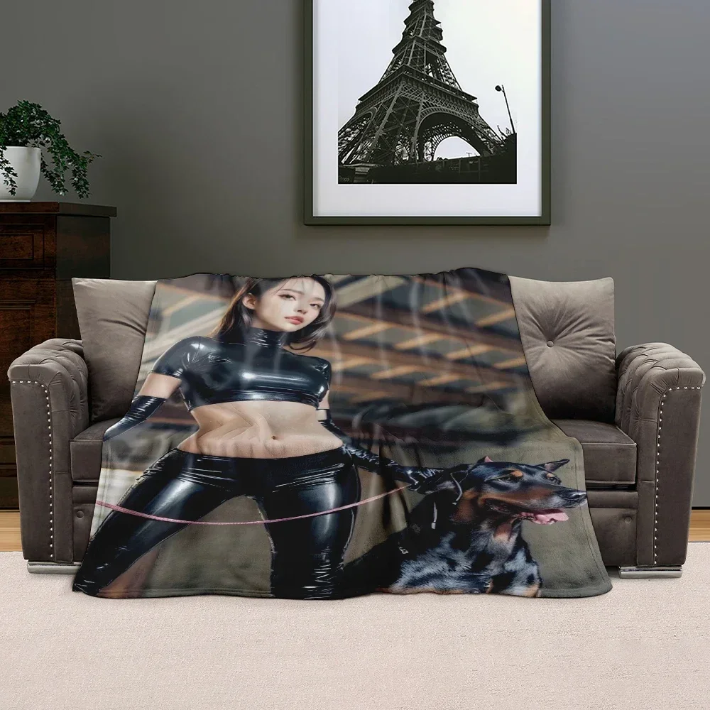 high-quality Newly printing, customized 3D flannel blanket with warm and soft blanket, spring travel, outdoor printed bed sheets 5