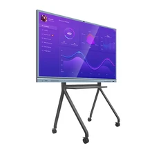 

75 inch digital portable usb interactive whiteboard with projector