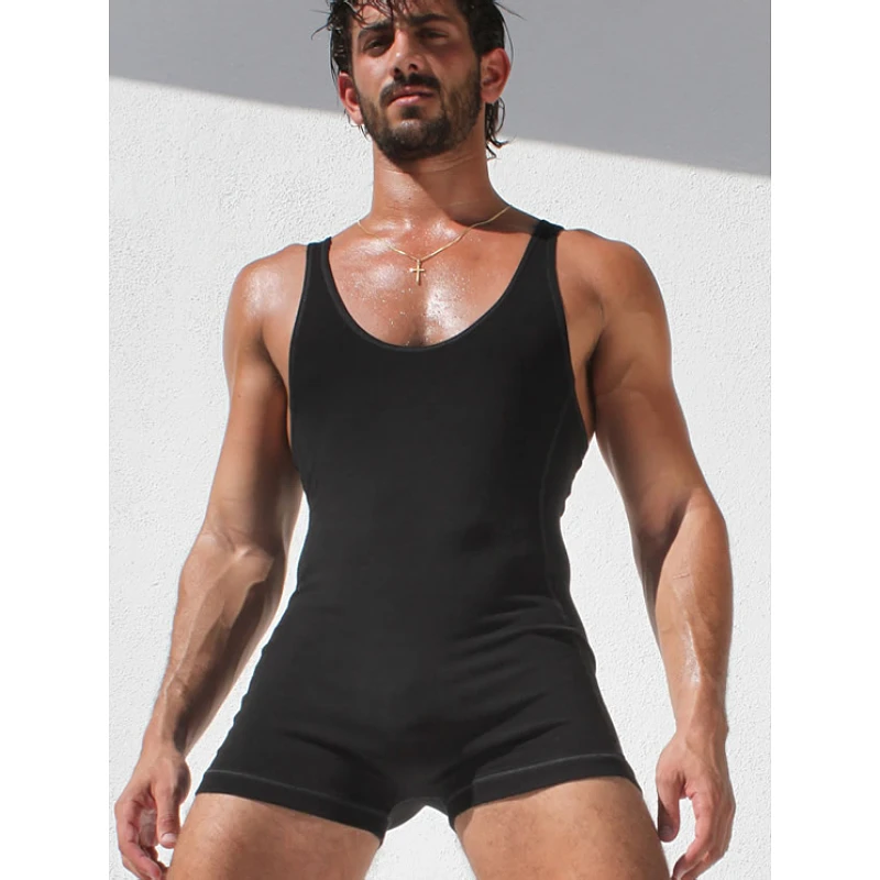 Men's Swimsuit One Piece Bikini Plus Size Super Speed Dry Surfing Water Sports
