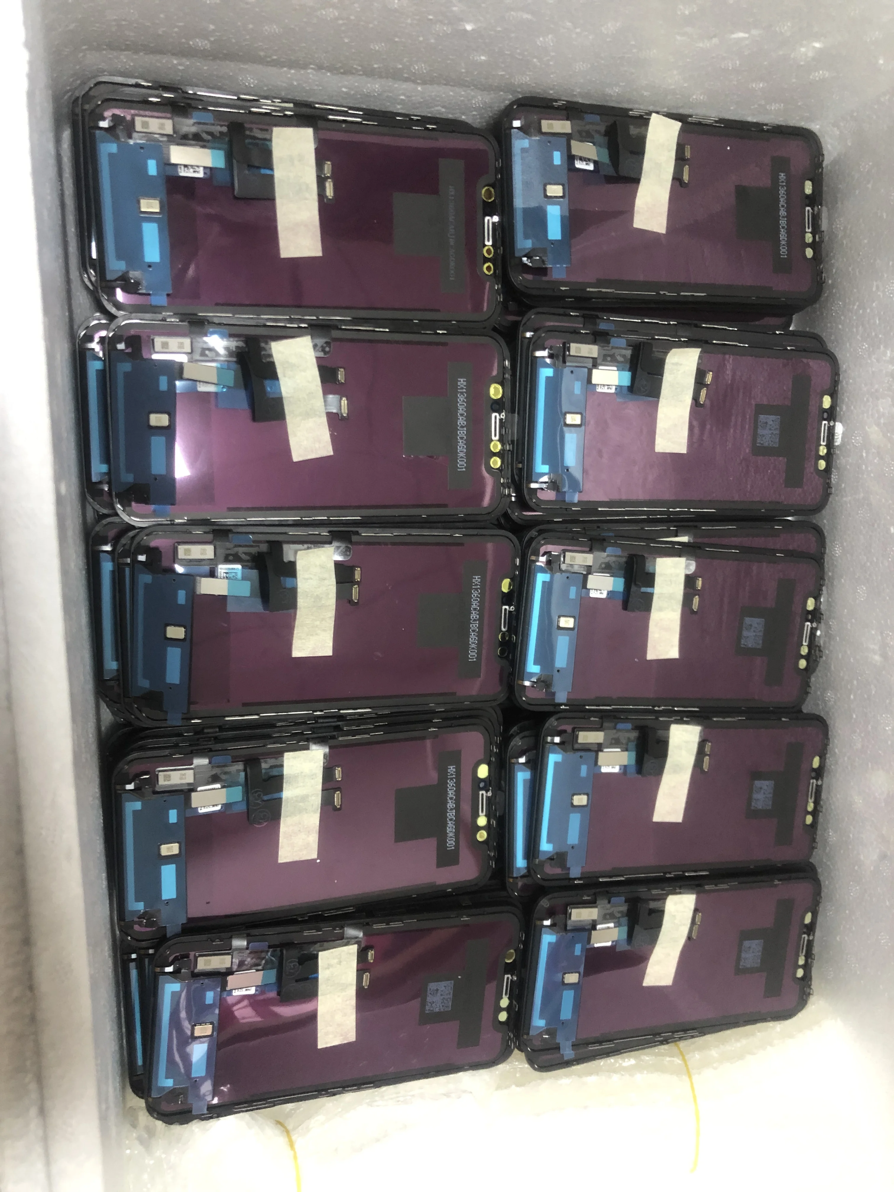 2 قطعة JK Incell آيفون X XS XR 11 12 13 14 برو 15 برو ماكس شاشة الكريستال السائل مجموعة رقمنة اللمس استبدال الشاشة دعم IC