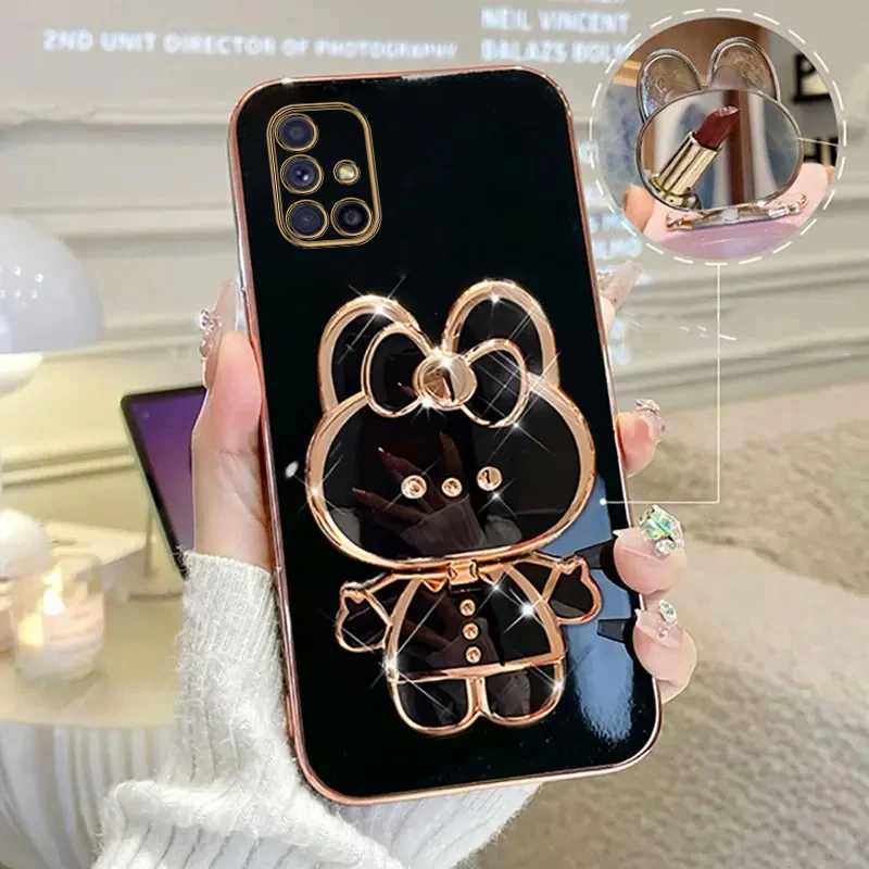 A 51 A 71 M 51 مرآة لوضع مساحيق التجميل لطيف أرنب...