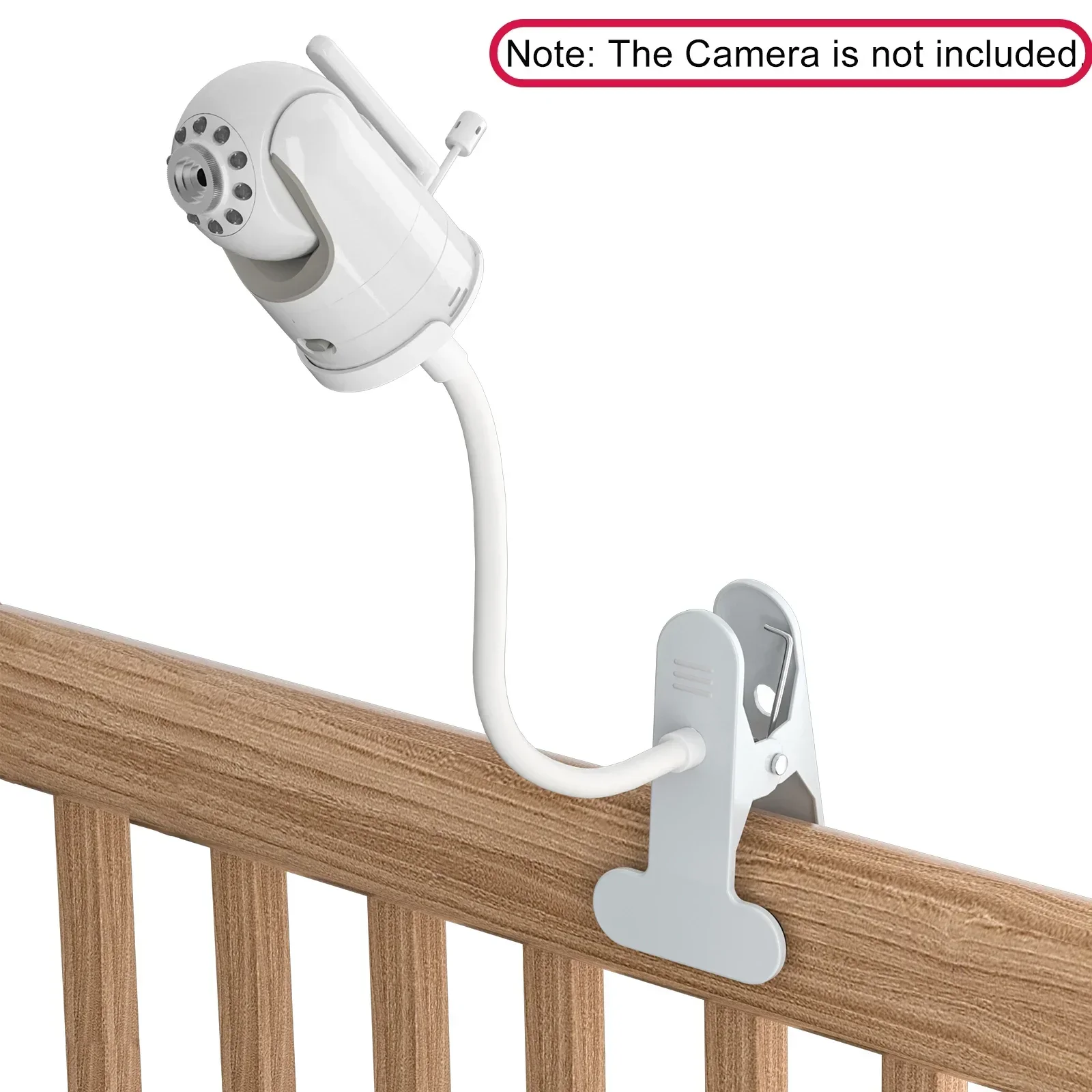 Baby Monitor Holder Curtain Rod stand Clip Nail-free Surveillance Cameras Bracket Camera Stand Wireless Network Monitor Holder