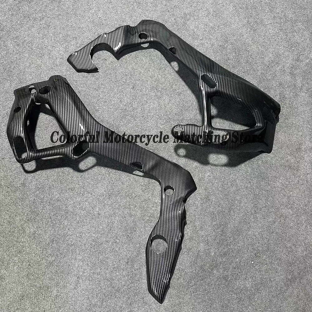 For BMW S1000RR ABS Carbon Fiber Side Rear Frame Cover Water Transfer Printing