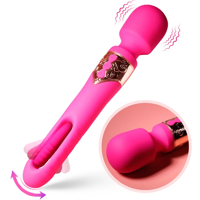 Klopfen av Vibrator für Frauen av Stick Zauberstab Klitoris Stimulator g Punkt Massage gerät weibliche Mastur bator Dildo Sexspielzeug für Erwachsene