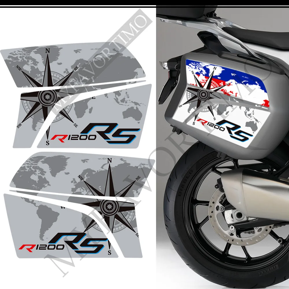 

NEW Stickers Decals Emblem Logo For BMW R1200RS R 1200 RS R1200 2015+Trunk Luggage Panniers Cases